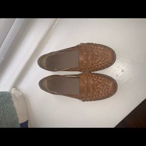 Nisolo Ecuador huarache sandals 7.5 in in Almond
